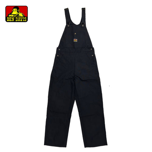 Ben Davis Bib Overalls - Black