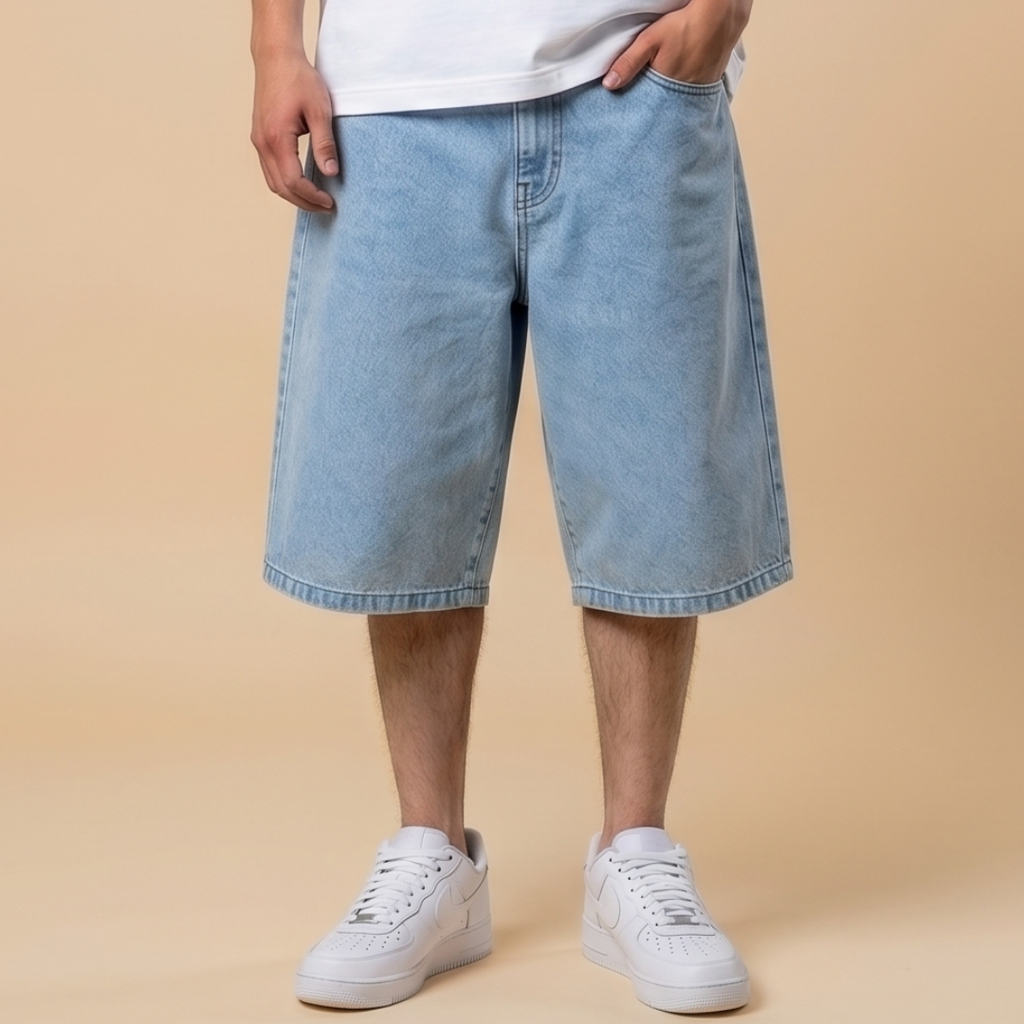 Neo Blue Men's Denim Shorts